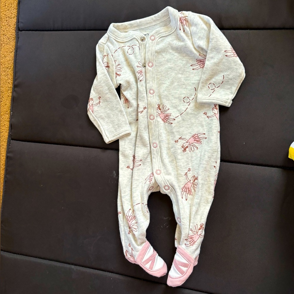 NWOT 3 month Carters ballerina footsie one piece
